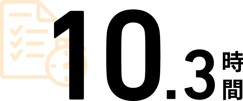 月平均残業時間